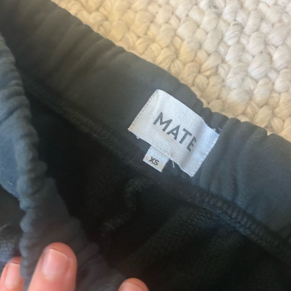 Mate the label straight leg sweatpants xs thyme - Picture 2 of 3